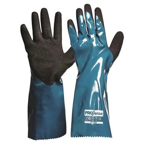 Pro Choice Prochem 35cm Green/black Nitrile Pu Glove X12 - NPUPC PPE Pro Choice 9